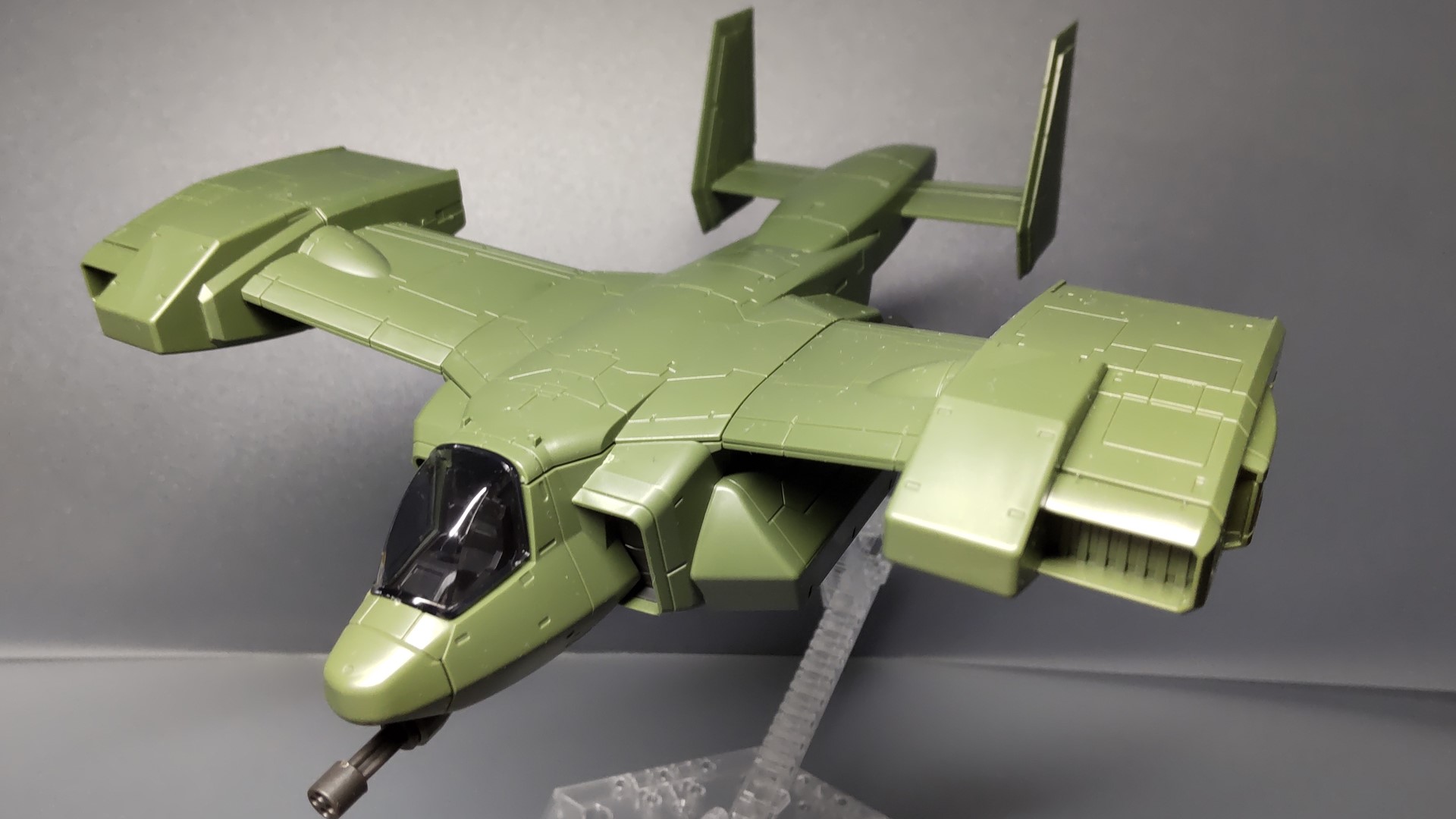 【境界戦機】HG V-33ストークキャリー レビュー | マカプラス-マカセのプラモブログ-